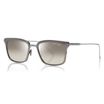 TOM FORD FT0831 12Q Dark Ruthenium With Palladium/Gradient Brown/Gunmeta... - $155.81