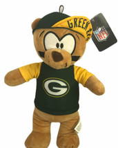 NFL Green Bay Packer Teddy Bear 14&quot; With Tags - £20.30 GBP