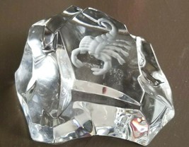 Val St Lambert Glass Paperweight With Scorpion - £11.91 GBP