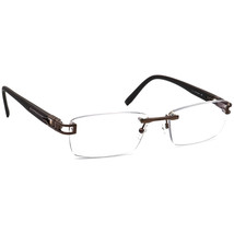 Morel Men&#39;s Eyeglasses OGA 6907O MM033 Brown Rimless Frame France 55[]19 140 - £117.94 GBP