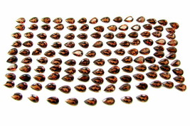 35.1Ct 128pc Lotto Naturale Granato 5X3mm Pera Sfaccettato Gemme - £23.07 GBP