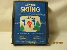 1980 Atari Video Game: Skiing - model #AG-005 - £3.93 GBP