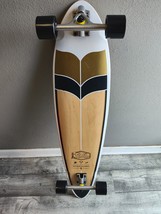 New San Diego Speed Stella 42&quot; Kicktail Quill Longboard Skateboard - $94.05