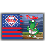 Philadelphia Phillies Baseball Team Mascot Flag 90x150cm3x5ft Fan Super ... - $15.95