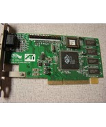 ATI 3D Rage IIC AGP VIDEO CARD 109-52800-01 1025281000 - $7.17 CAD