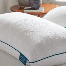 2-Pack Bamboo Shredded Memory Foam Pillow Zipper Removable Airflow Cooling Cover - £50.73 GBP+