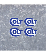 4x Colt Firearm Decals 3.5" X 2.5" Vinyl Decal Sticker U.S. Seller - FRE... - $5.89