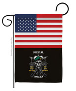 Us Special Forces Garden Flag Military Service 13 X18.5 Double-Sided Hou... - £17.56 GBP
