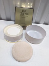 White Diamonds Elizabeth Taylor Perfumed Body Radiance Powder & Puff 2.6 oz NEW - $34.53