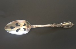 Oneida Profile Stainless GALVESTON Slotted Serving Spoon 8.5&quot;  Vintage  - $9.49