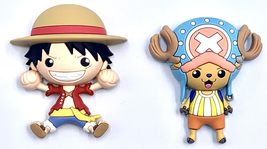 Monogram One Piece Monkey D. Luffy &amp; Tony Tony Chopper 2 Piece 3D Foam F... - $16.99