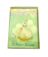 Vintage Marcel Schurman Baby Shower Invitation Mother Goose Ducklings  - £11.36 GBP