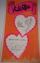 Reed Starline Extra Large Flocked Valentine Card I’d Climb the Highest M... - $6.99