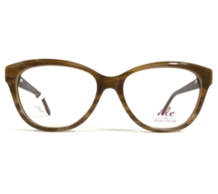 Ale by Alessandra Eyeglasses Frames 611-2 Brown Horn Red Yellow 55-16-135 - £29.16 GBP