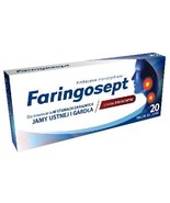 3 PACK  Faringosept for sore throat with honey and lemon x20 tablets - $49.88