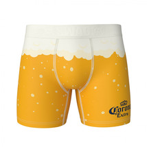 Corona Extra Foam and Suds Beer Can Swag Boxer Briefs Gold - £16.43 GBP