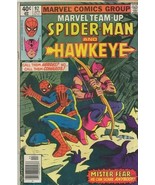 Marvel Team Up #92 ORIGINAL Vintage 1980 Marvel Comics Spider-Man Hawkeye - £11.64 GBP
