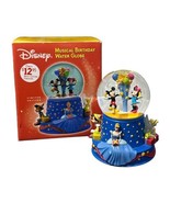 2001 Disney Musical Birthday Water Snow Globe Walt 100th Limited Ed Hall... - $24.74