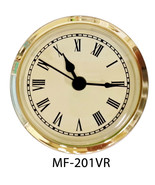 NEW 2 5/16&quot; Complete Clock Insert or Fit-Up Movement - Choose from 7 Sty... - $14.99 CAD