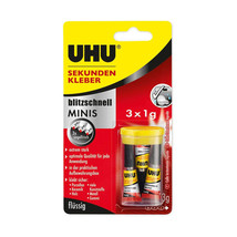 UHU Minis Super Glue (3pcs 1mL) - £26.61 GBP