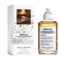 Replica by the Fireplace Maison Margiela Paris 3.4oz/100 ML  EDT Spray BRAND NEW - £71.13 GBP