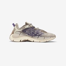 Reebok Men&#39;s Zig Kinetica II Sneaker FX9344 Gray/Purple/Beige Size 12M - £76.02 GBP