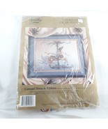 Candamar Something Special Cross Stitch Kit Carousel Horse Ribbon #50569 - £19.46 GBP