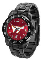 Virginia Tech Hokies Licensed Men Fantom Anochrome Watch and Wallet - £72.14 GBP