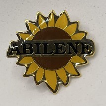 Abilene Texas City State Souvenir Tourism Enamel Lapel Hat Pin - £4.68 GBP