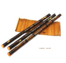 1pc Chinese Purple Yunnan Bamboo Flute Traditional Handmade Dizi Musical Instrum - £32.53 GBP