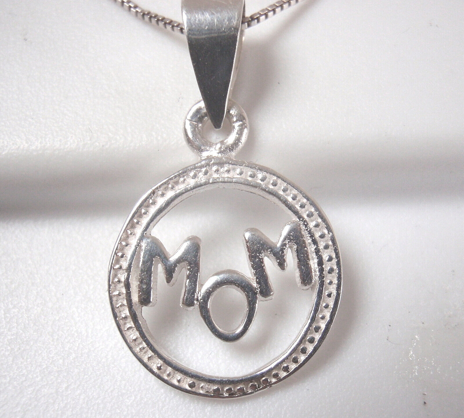 Primary image for Mom My Favorite 925 Sterling Silver Pendant