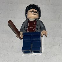 Harry Potter Gray Shirt 4756 4758 10132 Harry Potter LEGO Minifigure Figure - $9.85