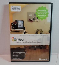 Microsoft Office 2003 Student and Teacher Edition Full Version - $8.56