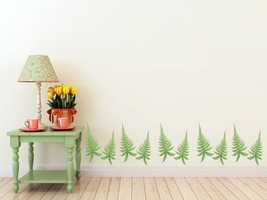 (8) Fern Frond Wall Decals - Self Adhesive Easy to Apply &amp; Remove Indoor... - $21.73