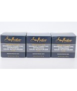 Shea Moisture African Black Soap Bamboo Charcoal Moisturizer 2oz Lot Of 3 - $19.30