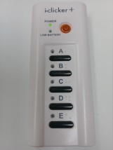 iClicker + Plus student remote response model RLR15 working ID:XXXXE7D4 - $11.88