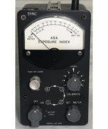 VINTAGE ASA TYPE 1501 EXPOSURE &amp; FLASH METER  W-30 - $81.70 CAD