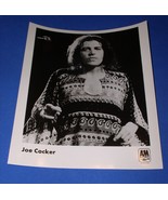 Joe Cocker Photo Vintage Promo Publicity Still 8&quot; X 10&quot; A&amp;M Records  - $47.83 CAD