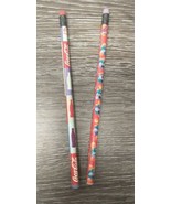 Vtg 90s Rare Coke Coca-Cola Pencils Lot 2 New NOS - $260.95 MXN