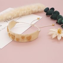 Bracelet Set Handmade Beads Woven Jewelry Boho Beach Heart Bracelets Vacation Gi - £28.82 GBP