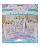 Baby Shower Ready to Pop Treat Boxes 20 Pieces Party Favors New - $72.88 MXN