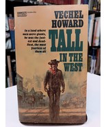 TALL IN THE WEST Vechel Howard PULP FICTION WESTERN 1958 VTG Paperback VG - $351.96 MXN