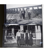 Group Photo Two Couples Dressed Up And Sporty 1920s Photo Negatives - $150.04 MXN