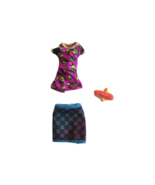 Monster High Howleen Wolf Creepateria Replacement Shirt Skirt Winged Hot... - $12.63 CAD