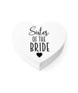 Sister of the Bride Heart Shaped Jewelry Box - $58.00