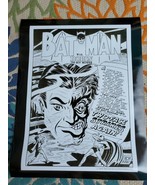 Batman #81 With Boy Wonder Splash Page 22&quot; x 28&quot;  Print Two face Strikes... - $560.66 MXN