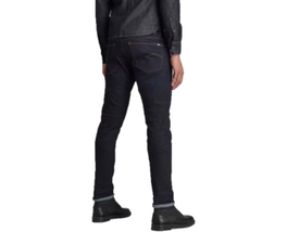 G-Star Raw Mens 3301 Straight Regular Tapered Fit Jeans, Dark Blue, 40 W... - £79.75 GBP