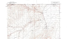 Jordan Meadow Quadrangle Nevada-Oregon 1959 Topo Map Vintage USGS 15 Minute - £13.53 GBP