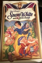 Snow White and the Seven Dwarfs (VHS, 1994) Disney Masterpiece Collection - £3.92 GBP