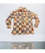 Vtg 1960s-70s Kennington LTD California Mens Shirt Krazy Patchwork Hippi... - $126.69